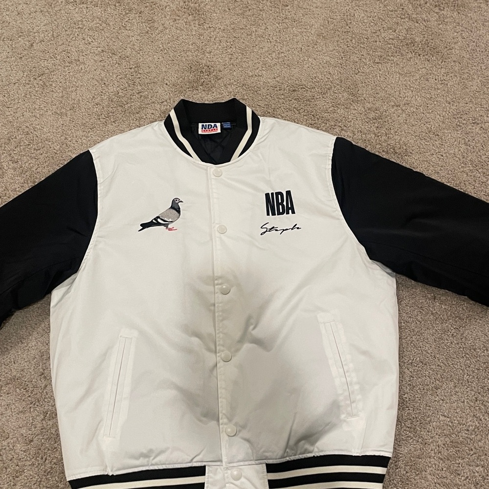 Staple NBA letterman Jacket